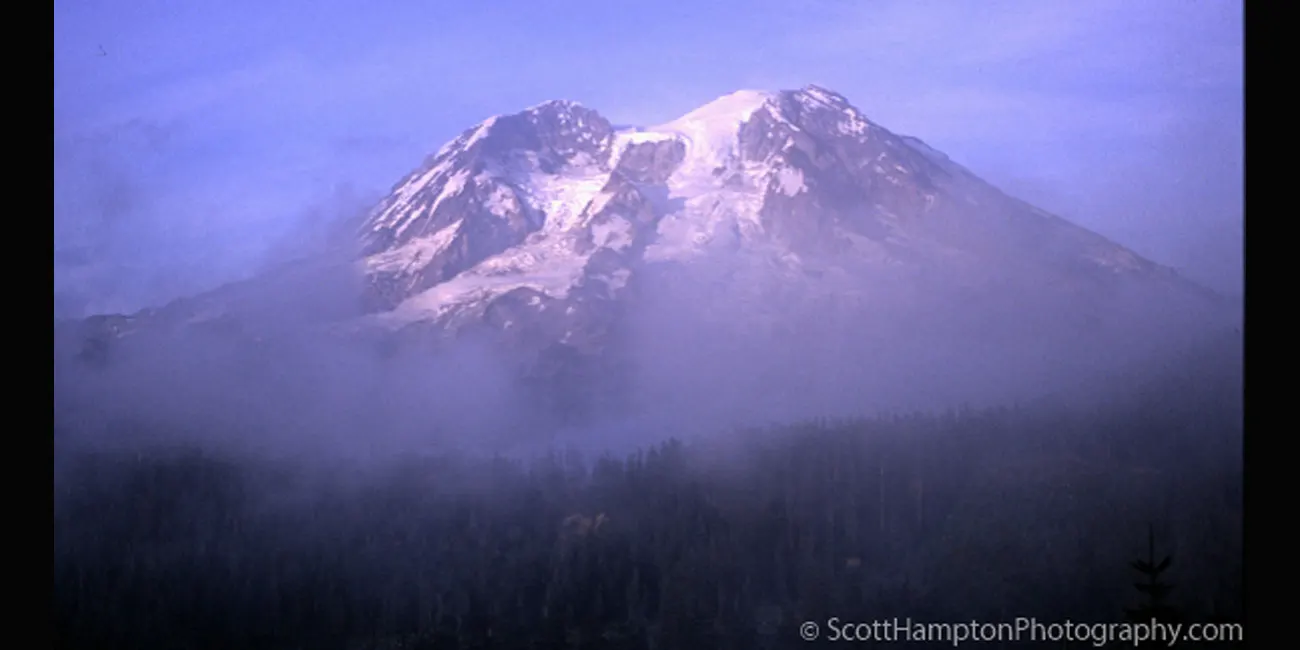 Mount Rainer Fog